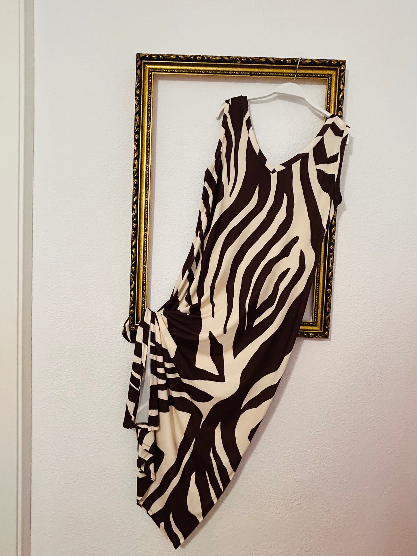 Vestido Zebra brown