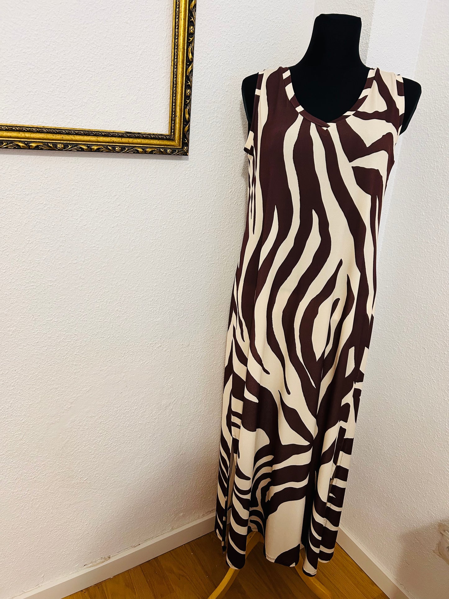 Vestido Zebra brown