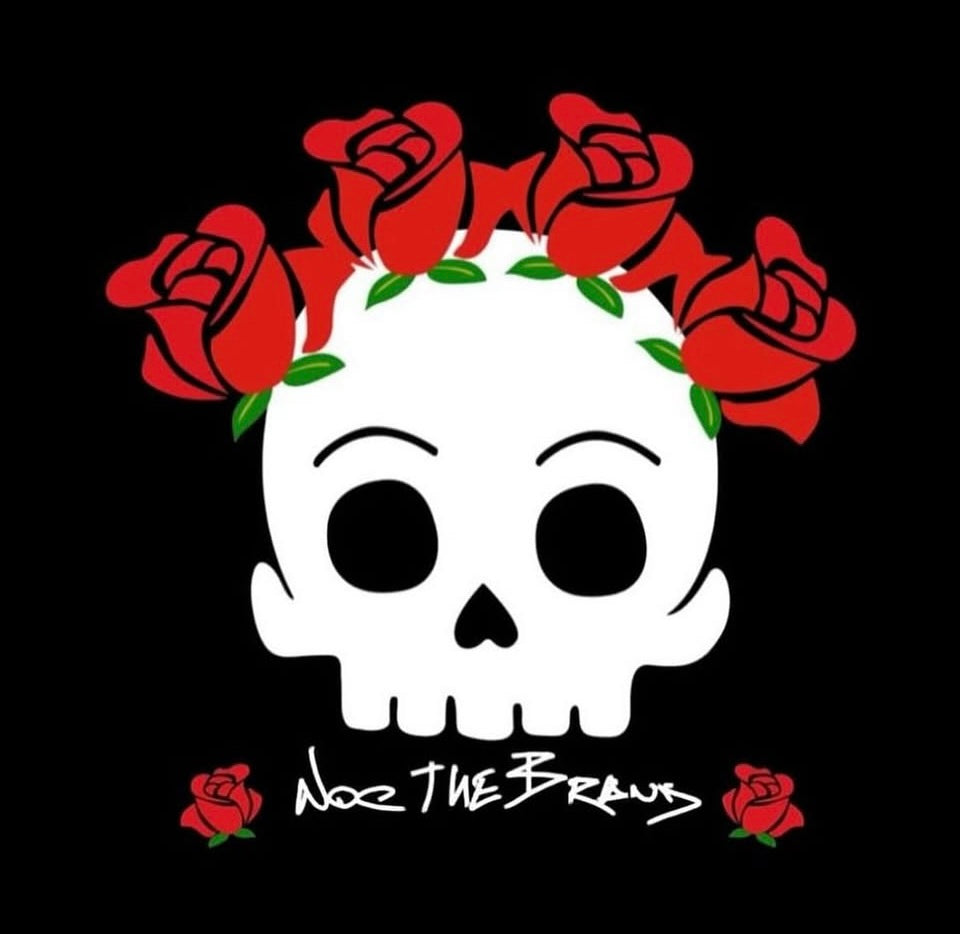 Vestido Flower skull