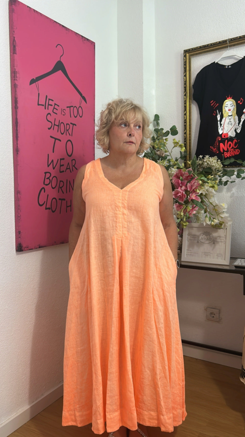 Vestido Mandarina