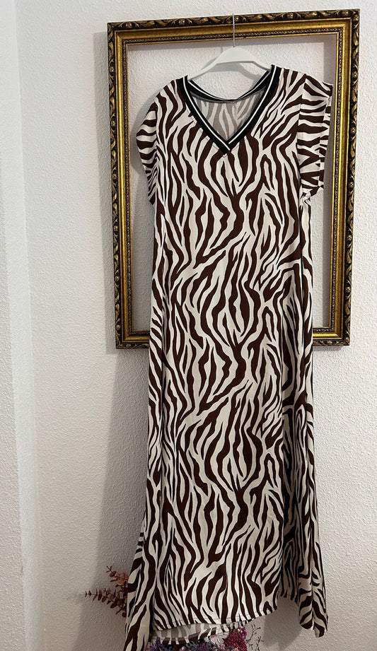 Vestido cebra
