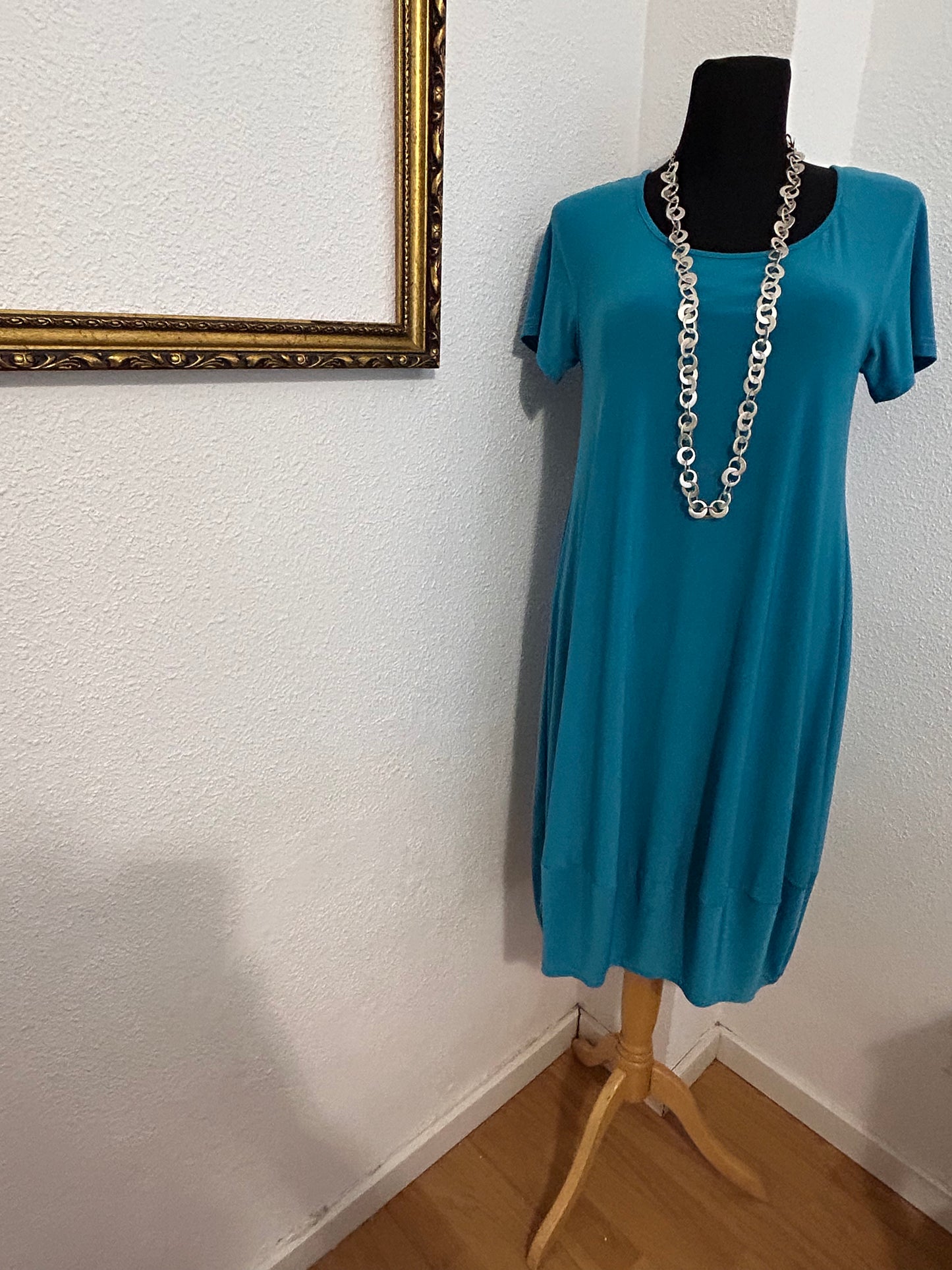 Vestido Buganvilla Turquesa