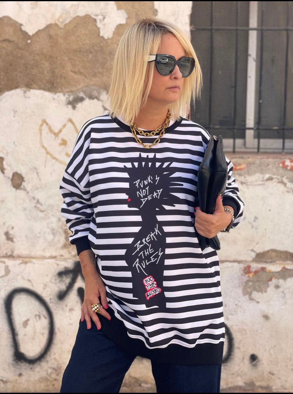 Sudadera Punk