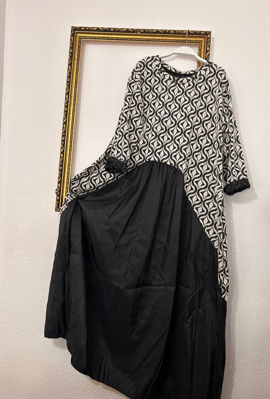 Vestido Tafetán