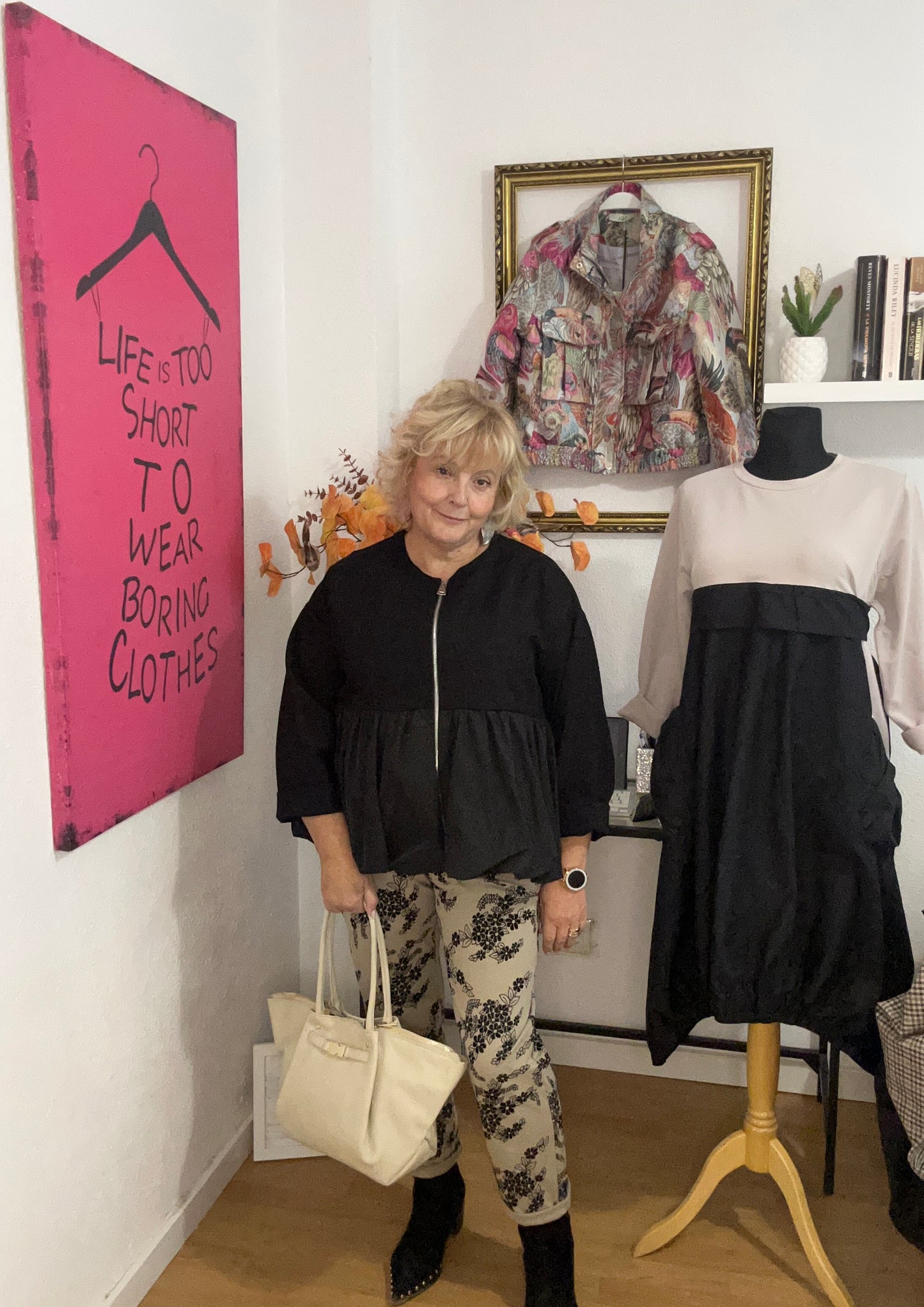 Chaqueta Tafetán Negra