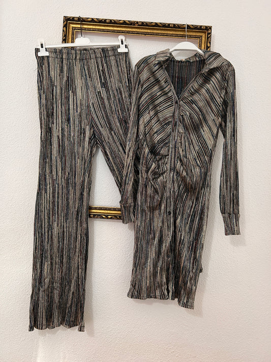 Pantalón lurex multicolor