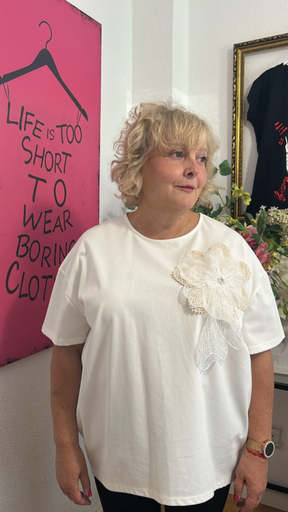 Camiseta Organza